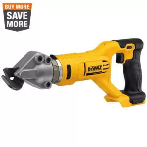 DEWALT 20-Volt MAX Cordless 18-Gauge Swivel Head Offset Shears (Tool-Only)