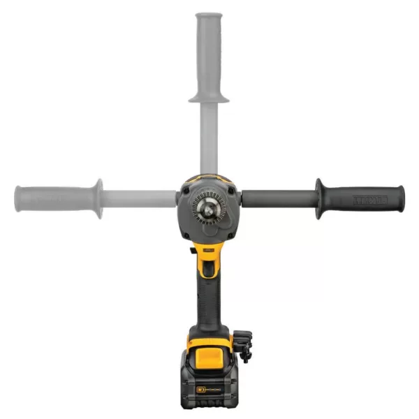 DEWALT FLEXVOLT 60-Volt MAX Cordless Brushless 1/2 in. Mixer/Drill with E-Clutch & (1) FLEXVOLT 9.0Ah Battery