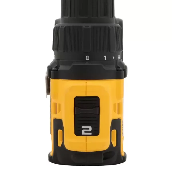 DEWALT ATOMIC 20-Volt MAX Cordless Brushless Compact 1/2 in. Drill/Driver with 20-Volt Lithium-Ion Compact (2) 2.0Ah Battery