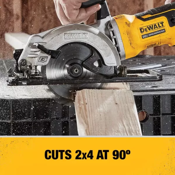 DEWALT ATOMIC 20-Volt MAX Cordless Brushless Compact 1/2 in. Drill/Driver, (2) 20-Volt 1.3Ah Batteries & 4-1/2 in. Circular Saw