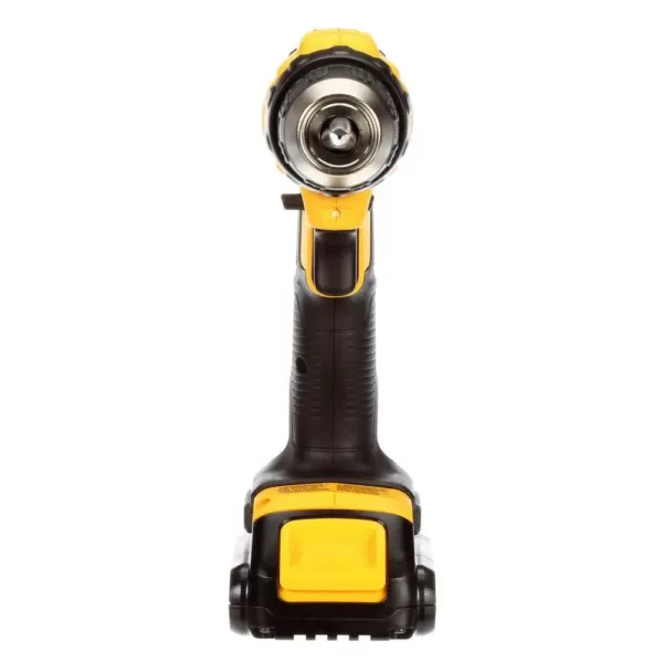 DEWALT 20-Volt MAX Cordless 1/2 in. Drill/Driver, (2) 20-Volt 1.3Ah Batteries, Charger & 1/4 in. Impact Driver