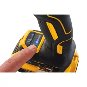 DEWALT 20-Volt MAX XR with Tool Connect Cordless Brushless 1/2 in. Compact Drill/Driver with (2) 20-Volt 2.0Ah Batteries