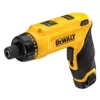 DEWALT 8-Volt MAX Cordless Gyroscopic Screwdriver with Adjustable Handle, (1) 1.0Ah Battery, Charger & Bag