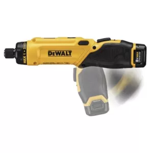 DEWALT 8-Volt MAX Cordless Gyroscopic Screwdriver with Adjustable Handle, (2) 1.0Ah Batteries, Charger & Bag