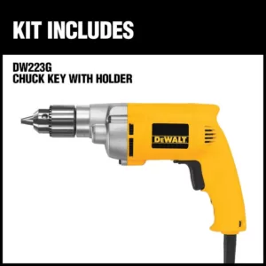 DEWALT 7 Amp 3/8 in. Variable Speed Reversing Drill