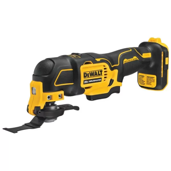 DEWALT ATOMIC 20-Volt MAX Brushless Cordless 1/2 in. Drill/Driver Kitw/ATOMIC 20-Volt Brushless Oscillating Tool (Tool-Only)