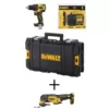 DEWALT ATOMIC 20-Volt MAX Brushless Cordless 1/2 in. Drill/Driver Kitw/ATOMIC 20-Volt Brushless Oscillating Tool (Tool-Only)