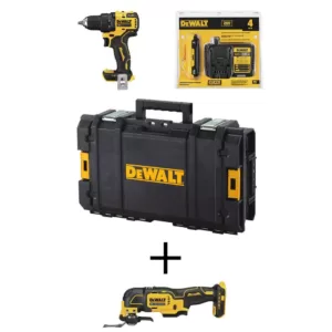 DEWALT ATOMIC 20-Volt MAX Brushless Cordless 1/2 in. Drill/Driver Kitw/ATOMIC 20-Volt Brushless Oscillating Tool (Tool-Only)