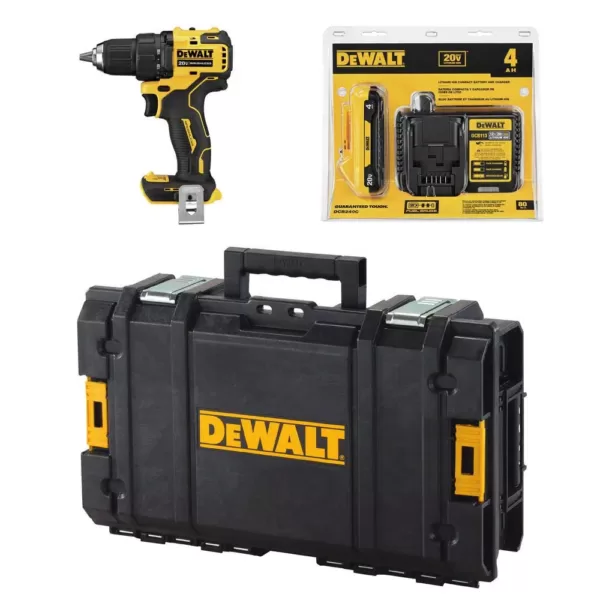 DEWALT ATOMIC 20-Volt MAX Brushless Cordless 1/2 in. Drill/Driver Kitw/ATOMIC 20-Volt Brushless Oscillating Tool (Tool-Only)