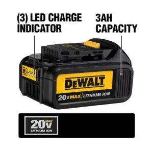 DEWALT 20-Volt MAX Premium Lithium-Ion 3.0Ah Battery Pack (10-Pack)