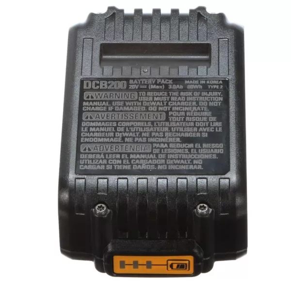 DEWALT 20-Volt MAX Premium Lithium-Ion 3.0Ah Battery Pack (3-Pack)