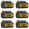 DEWALT 20-Volt MAX Premium Lithium-Ion 3.0Ah Battery Pack (6-Pack)