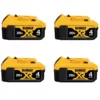 DEWALT 20-Volt MAX XR Premium Lithium-Ion 4.0Ah Battery Pack (4-Pack)