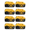 DEWALT 20-Volt MAX XR Premium Lithium-Ion 5.0Ah Battery Pack (8-Pack)