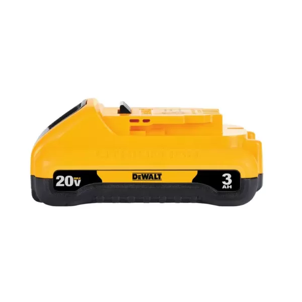 DEWALT 20-Volt MAX Compact Lithium-Ion 3.0Ah Battery Pack