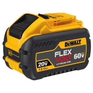 DEWALT FLEXVOLT 20-Volt/60-Volt MAX Lithium-Ion 12.0Ah Battery (3-Pack)