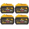 DEWALT FLEXVOLT 20-Volt/60-Volt MAX Lithium-Ion 12.0Ah Battery (4-Pack)