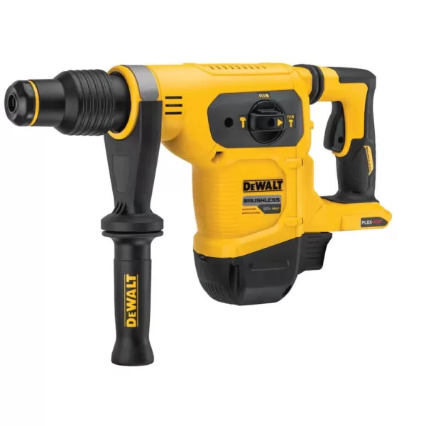 DEWALT FLEXVOLT 60-Volt MAX Cordless Brushless 1-9/16 in. SDS MAX Combination Rotary Hammer & 4-1/2 in. Grinder