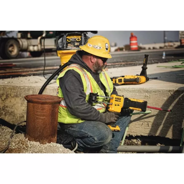 DEWALT FLEXVOLT 60-Volt MAX Brushless 1-9/16 in. SDS MAX Rotary Hammer, (2) FLEXVOLT 9.0Ah Batteries & Hammer Drill/Driver