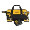 DEWALT 20-Volt MAX XR Cordless Drywall Screw Gun/Impact Driver Combo Kit (2-Tool) with (2) 20-Volt 2.0Ah Batteries & Charger