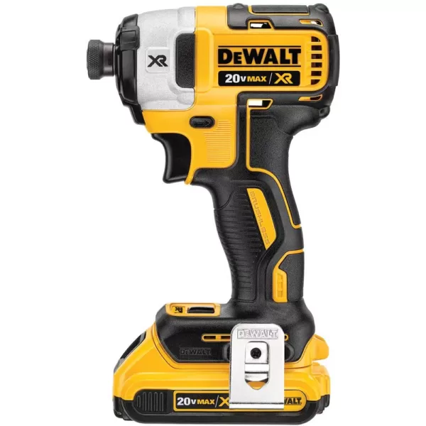 DEWALT 20-Volt MAX XR Cordless Brushless Hammer Drill/Impact Combo Kit (2-Tool) with (1) 4.0Ah, (1) 2.0Ah Battery & Recip Saw