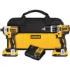 DEWALT 20-Volt MAX XR Cordless Brushless Hammer Drill/Impact Combo Kit (2-Tool) with (2) 20-Volt 4.0Ah Batteries & Charger