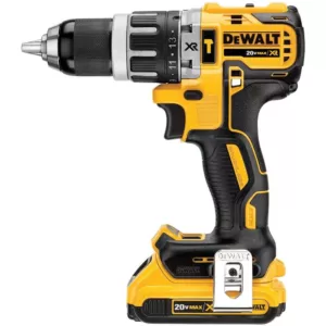 DEWALT 20-Volt MAX XR Cordless Brushless Hammer Drill/Impact Combo Kit (2-Tool) with (2) 20-Volt 4.0Ah Batteries & Charger