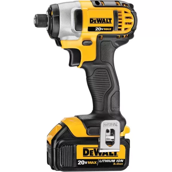 DEWALT 20-Volt MAX Cordless Hammer Drill/Impact Driver Combo Kit (2-Tool) with (2) 20-Volt 3.0Ah Batteries & Charger