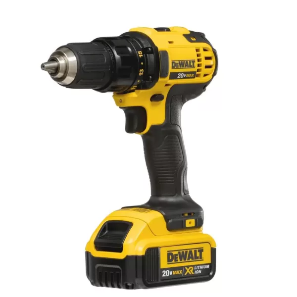 DEWALT 20-Volt MAX Cordless Combo Kit (5-Tool) with (1) 20-Volt 4.0Ah Battery, (1) 20-Volt 2.0Ah Battery & Charger