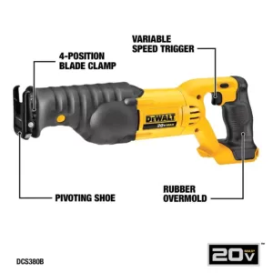 DEWALT 20-Volt MAX Cordless Combo Kit (5-Tool) with (1) 20-Volt 4.0Ah Battery, (1) 20-Volt 2.0Ah Battery & 5in. Sander