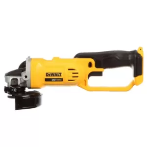 DEWALT 20-Volt MAX Cordless Combo Kit (5-Tool) with (1) 20-Volt 4.0Ah Battery, (1) 20-Volt 2.0Ah Battery & 4-1/2 in. Grinder