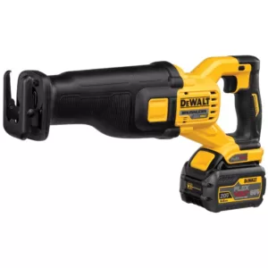 DEWALT FLEXVOLT 60-Volt MAX Cordless Brushless Reciprocating Saw with (2) FLEXVOLT 6.0Ah Batteries & Hammer Drill/Driver