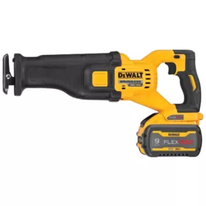 DEWALT FLEXVOLT 60-Volt MAX Cordless Brushless Reciprocating Saw with (2) FLEXVOLT 9.0Ah Batteries & 6-1/2 in. Circular Saw