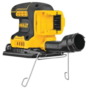 DEWALT 20-Volt MAX XR Cordless Brushless 1/4 Sheet Sander with 5 in. Random Orbital Sander & (1) 20-Volt Battery 5.0Ah