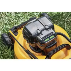 DEWALT 20 in. 20V MAX Lithium-Ion Cordless Walk Behind Push Lawn Mower with (2) 9.0Ah Batteries and Charger Included