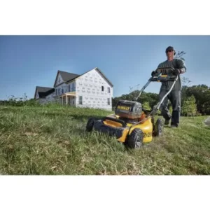 DEWALT 20 in. 20V MAX Lithium-Ion Cordless Walk Behind Push Lawn Mower with (2) 9.0Ah Batteries and Charger Included