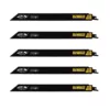 DEWALT 12 in. 2X Premium Metal Cutting Blade (5-Pack)