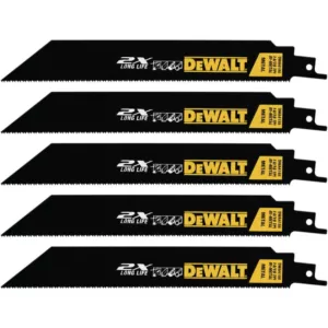 DEWALT 8 in. Premium Metal Cutting Blade (5 per Package)