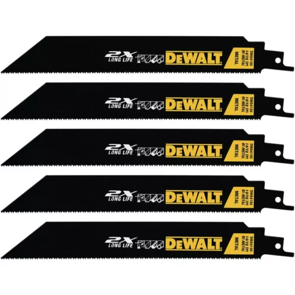 DEWALT 8 in. Premium Metal Cutting Blade (5 per Package)