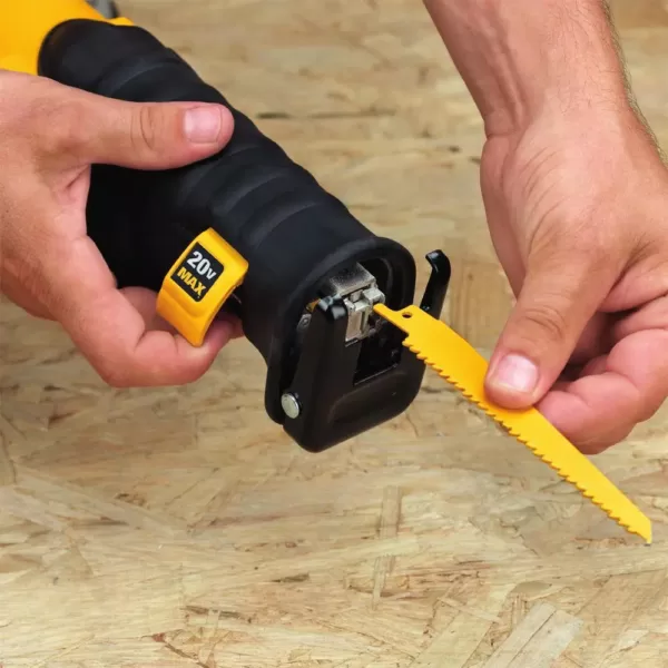 DEWALT 20-Volt MAX Cordless Reciprocating Saw with (1) 20-Volt Battery 5.0Ah & (1) 20-Volt Battery 6.0Ah