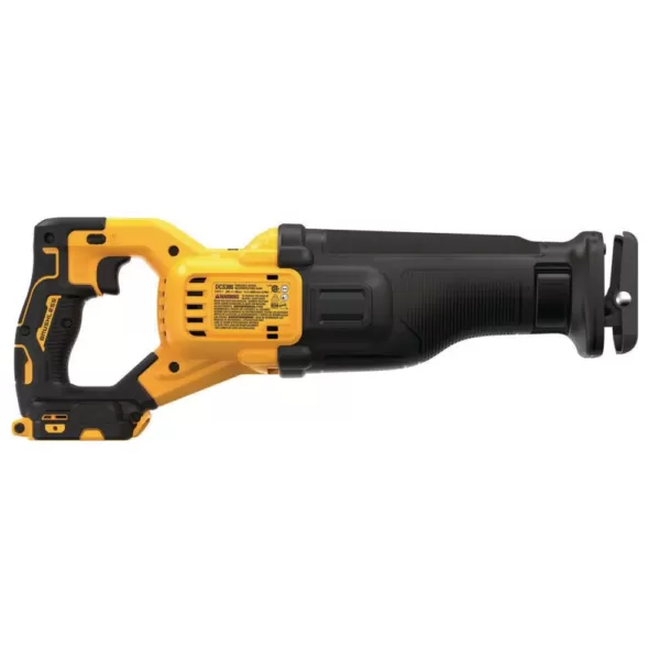 DEWALT 20-Volt MAX Lithium Ion Cordless Brushless Reciprocating Saw with FLEXVOLT ADVANTAGE & (1) FLEXVOLT 6.0Ah Battery Kit