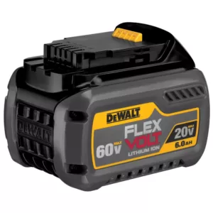 DEWALT FLEXVOLT 60-Volt MAX Cordless Brushless Reciprocating Saw with (3) FLEXVOLT 6.0Ah Batteries