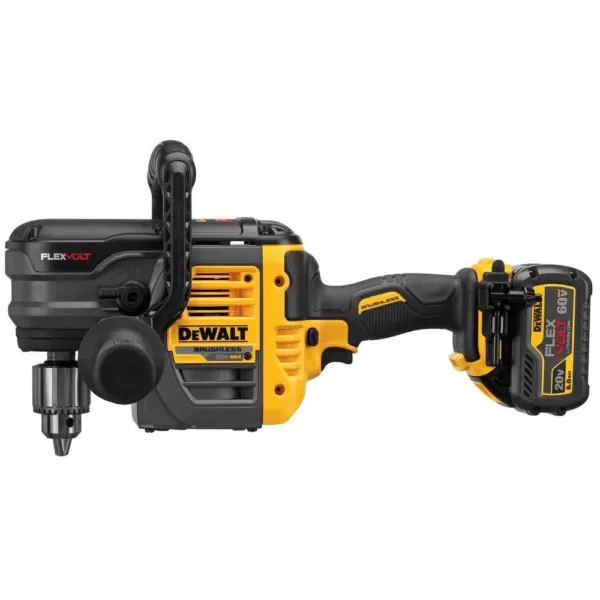 DEWALT FLEXVOLT 60-Volt MAX Cordless Brushless 1/2 in. Stud & Joist Drill with E-Clutch & (1) FLEXVOLT 6.0Ah Battery