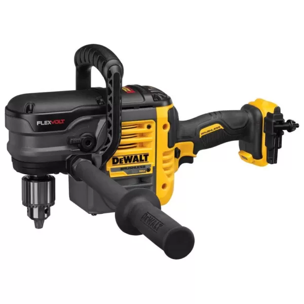 DEWALT FLEXVOLT 60-Volt MAX Cordless Brushless 1/2 in. Stud & Joist Drill with E-Clutch & (2) FLEXVOLT 6.0Ah Batteries