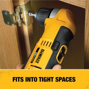 DEWALT 20-Volt MAX Cordless 3/8 in. Right Angle Drill/Driver (Tool-Only)