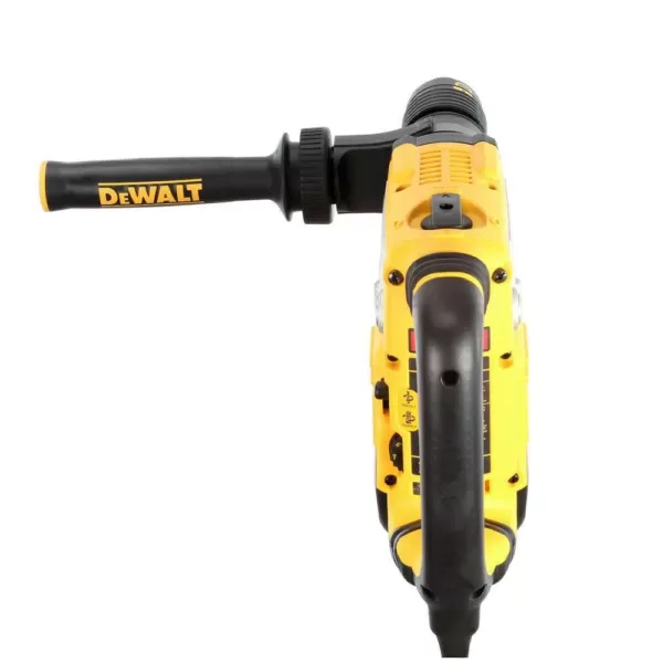 DEWALT 13.5 Amp 1-3/4 in. Corded Spline Combination Concrete/Masonry Rotary Hammer with SHOCKS, 2 Stage Clutch and Case