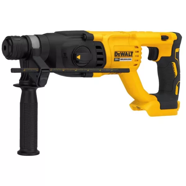 DEWALT 20-Volt MAX Cordless Brushless 1 in. SDS Plus D-Handle Concrete & Masonry Rotary Hammer (Tool-Only)