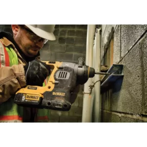 DEWALT 20-Volt MAX XR Cordless Brushless 1 in. SDS Plus L-Shape Rotary Hammer (Tool-Only)