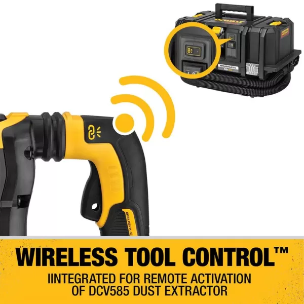 DEWALT FLEXVOLT 60-Volt MAX Cordless Brushless 1-3/4 in. SDS MAX Rotary Hammer & (2) FLEXVOLT 9.0Ah Batteries