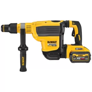 DEWALT FLEXVOLT 60-Volt MAX Cordless Brushless 1-3/4 in. SDS MAX Rotary Hammer & (2) FLEXVOLT 9.0Ah Batteries